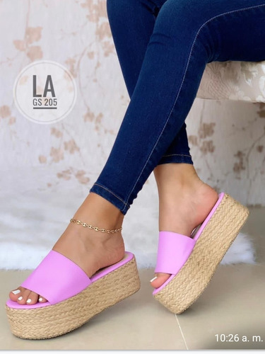 Imagen 2 de 10 de Sandalias Suela De Yute Para Damas. Moda Colombiana