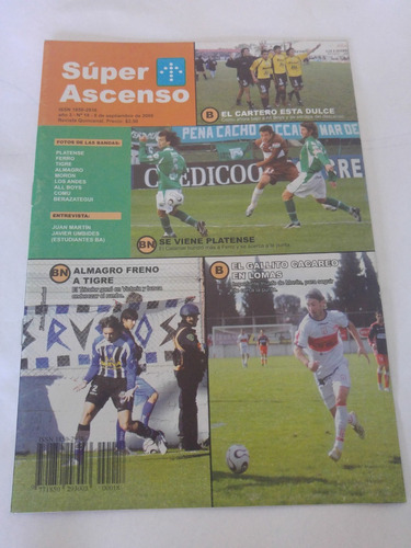 Revista Super Ascenso 18 - 8 Septiembre 2006 