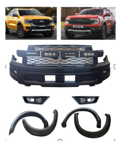 Body Kit Con Cantoneras Ranger Raptor 2024 Linea Nueva