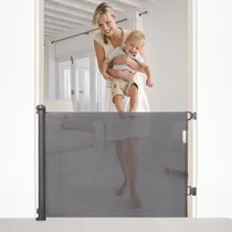 Comprar Corral Retractable Baby Gate For Doorwaysextra Wide Safety 