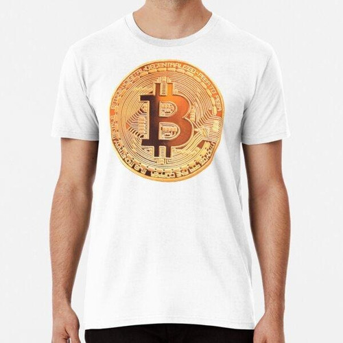 Remera Sorbete Bitcoin Algodon Premium