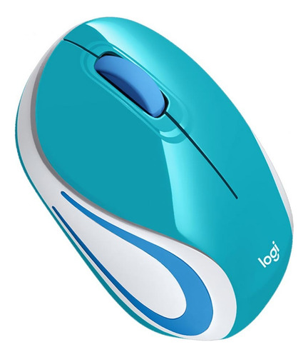 Mini Mouse Wireless M187 Logitech Inalambrico Nano Receptor