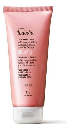 Natura Crema P/cuerpo Frambuesa Y Pimienta Roja 100ml