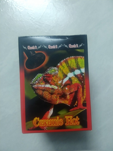 Imagen 3 de 5 de Foco Térmico De Cerámica 150w Exotic`s Reptiles,erizos Ymás