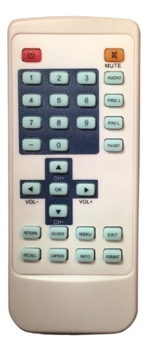 Control Remoto Para Pantalla De Techo O Cabeceras Farenheit