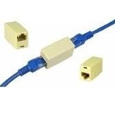 Imagen 2 de 2 de Oferta! 10u. Adaptador Union Ficha Rj45 Cupla Hembra Red