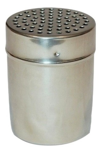 Imagen 1 de 4 de Salero Pimentero De Acero Inoxidable 9.5 Cm 150 Gr Carol Color Plateado