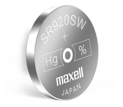 5 Pilas Maxell Sr920 Tipo Botón Japonesa /3gmarket