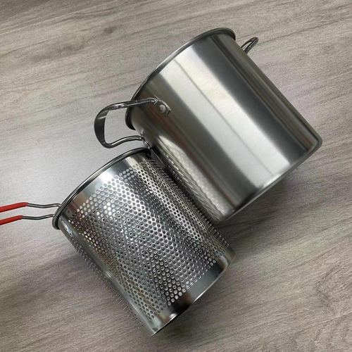 Olla Freidora De Acero Inoxidable, Herramientas De Cocina