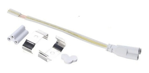 Tubo Led T5 Con Base Integrado 9w Luz Fría 60 Cm