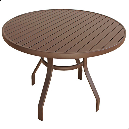 Kit Jogo De Mesa Aluminio Móveis Para Área Piscina Completo Estrutura Opcional