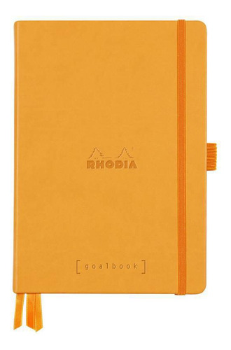 Goalbook Rhodia A5 Capa Dura Orange