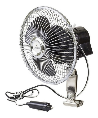 Mini Ventilador 12v Automotivo Carro Caminhão Portátil Barco