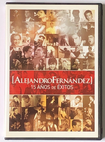 15 Años De Exitos / Alejandro Fernandez (cd+dvd - Lo Mejor) 