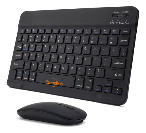 Kit Teclado Y Mouse Bluetooth Para Pc Android Io