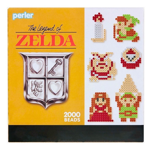 Perler Beads Leyenda De Zelda Link Kokiri Nintendo Oficial
