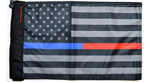 Bandera Thin Blue-red Line Estados Unidos