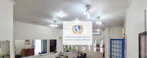 Casa Com 3 Dormitórios À Venda, 286 M² Por R$ 650.000,00 - Cidade Universitária - Campinas/sp - Ca1359