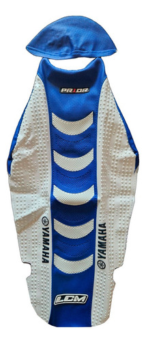 Funda Asiento Tapizado Grip Yamaha Yz250f Yzf 250 14-17 Azul