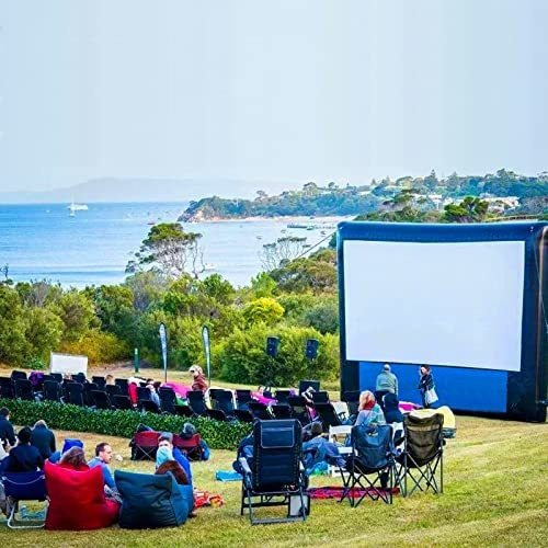 Pantalla Gigante Proyector Portátil Inflable De 20 Pies