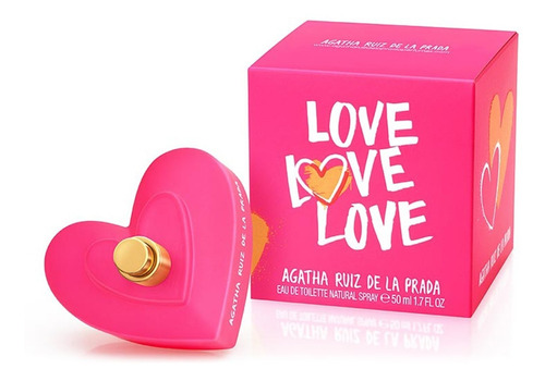 Perfume Agatha Ruiz De La Prada Love Love Love 50ml Febo