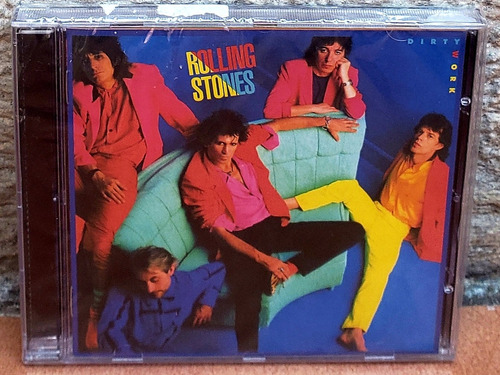 Rolling Stones (dirty Work Remaster Edicion) Nuevo.