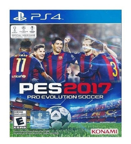Pro Evolution Soccer 2017 Pes 2017 Ps4 Físico (Usado)