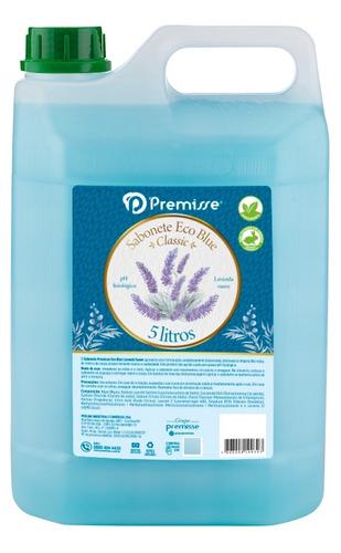 Sabonetes Liquido Higienização Fragrâncias 5l - Premisse