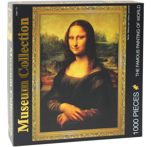 Rompecabezas De Leonardo Da Vinci Moruska Mona Lisa, 1000 Pi