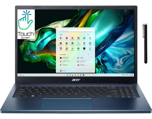 Portátil Acer Aspire 3 Touch Slim En Azul Ryzen 5 De 4 Núcle