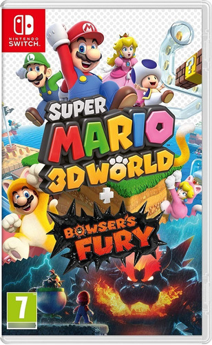 Super Mario 3d World Bowsers Fury Nintendo Switch Fisico Ade