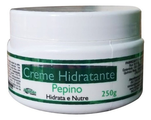 Crema Hidratante de Pepino Alquimia Hidrata y Nutre la Piel