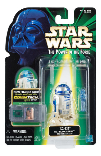 Star Wars: Power Of The Force Commtech R2-d2 Con Figura De
