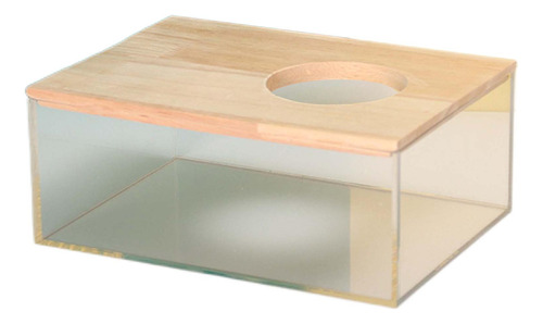 Contenedor De Baño De Arena Para Hámster, Rectángulo S