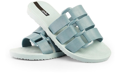 Sandalias Gretta Para Mujer Color Gris Azulado