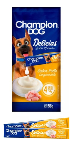 Champion Dog Adulto Snack Delicias Pollo 56g