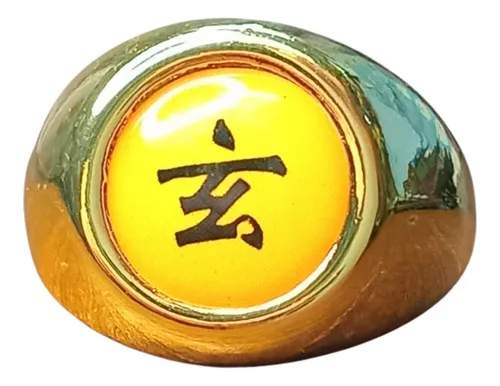 Anillo amarillo de akatsuki sale