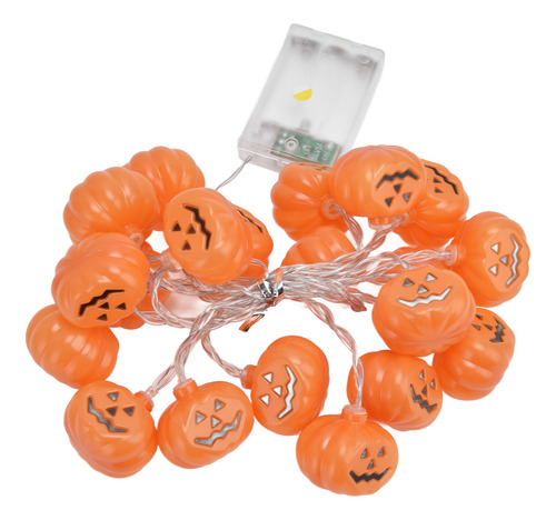 Cadena Led Decorativa De 3 Metros Con Forma De Calabaza Para