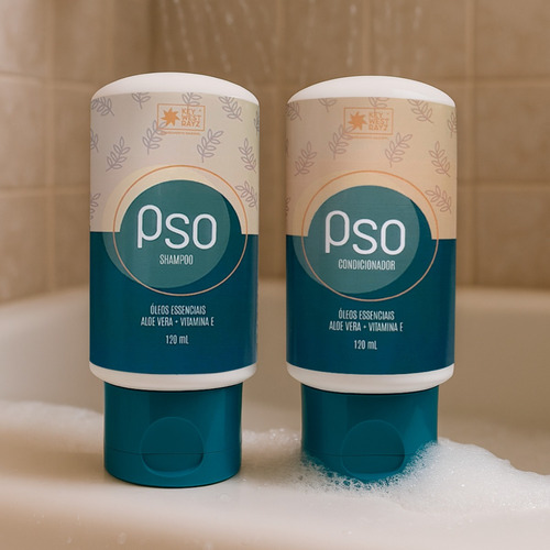 Kit 2x Condicionador + 1x Shampoo Psoríase Ultra Hidratação