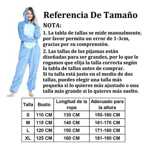 Kigurumi Pijama Mameluco Disfraz Stitch Cosplay Moda Kawaii –