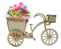 Comprar Centro De Mesa Para Boda Y Xv Años Triciclo En Mdf 15piezas