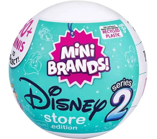 Esfera Zuru Mini Brands Disney Store 5 Surprise Series 2