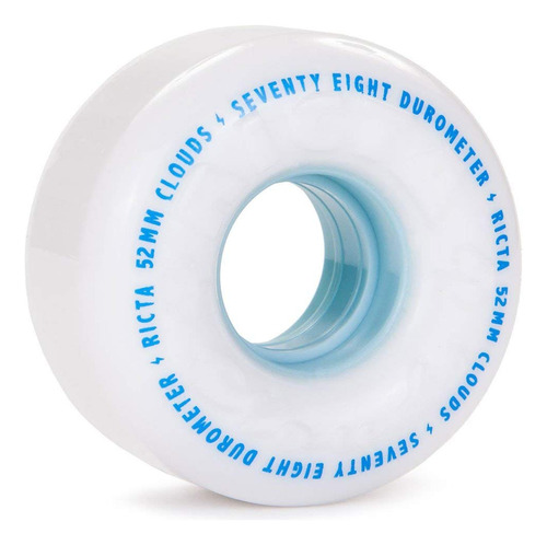 Rueda Skate Ricta 56mm Nube Blanca 78a