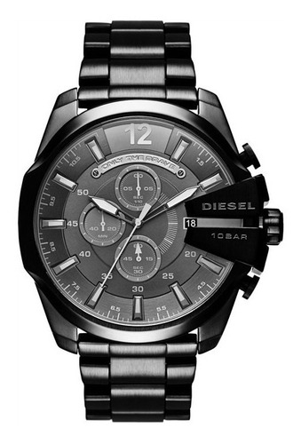 Relógio masculino Diesel DZ4355 masculino em aço inoxidável
