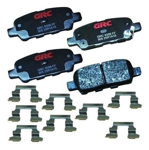 Balatas Traseras Para Infiniti M45 2008