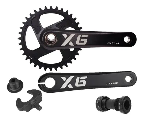 Bielas Volante Aluminio Bicicleta Mtb Enduro Dh Envio Gratis