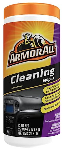 Armor All Car Interior Wipes Limpiador, Autos De 9sqqe