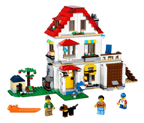 Kit De Construcción Lego Creator Modular Family Villa 31069
