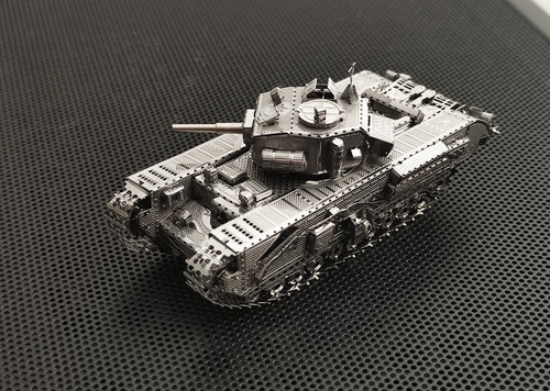 Tanque A22 Churchill - Rompecabezas Metal 3d Puzzle