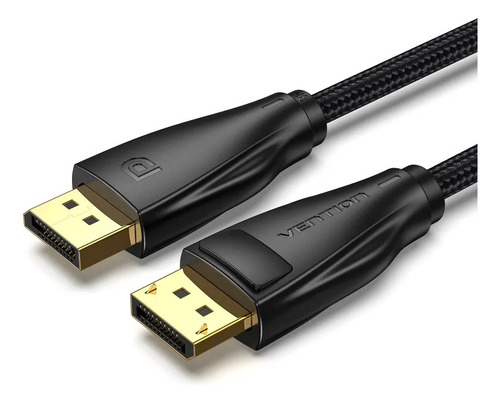 Cable Displayport Dp Premium 1.4 8k 4k 5m Vention Cert Malla